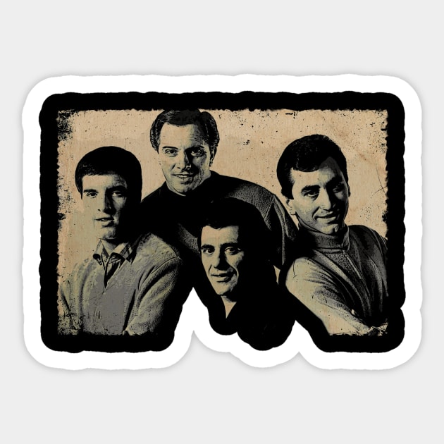 Frankie Valli and The Seasons A Legacy of Music Sticker by Mythiana